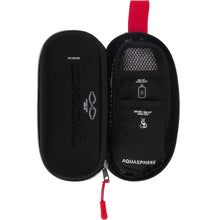 Load image into Gallery viewer, AQUASPHERE GOGGLE CASE BLACK/RED