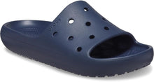 Load image into Gallery viewer, CROCS UNISEX CLASSIC SLIDE V2 NAVY