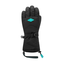 Load image into Gallery viewer, RACER AURORE 10 JUNIOR SKI GLOVE BLACK/BLUE