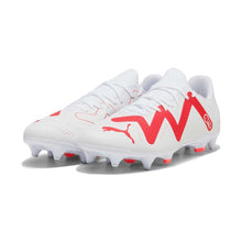 Load image into Gallery viewer, PUMA FUTURE PLAY MxSG FOOTBALL BOOT WHITE-FIRE/ORCHID