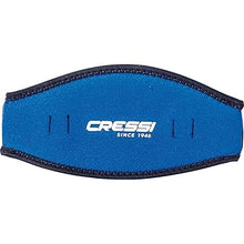 Load image into Gallery viewer, CRESSI NEOPRENE MASK STRAP COVER BLUE