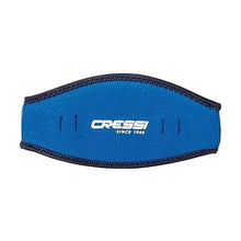 Load image into Gallery viewer, CRESSI NEOPRENE MASK STRAP COVER BLUE