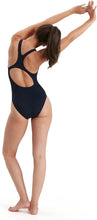 Load image into Gallery viewer, SPEEDO WOMENS END+ MEDALIST SWIMMING COSTUME BLACK