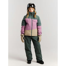 Load image into Gallery viewer, PROTEST GIRLS MARLENE SNOW JACKET EVERGREEN