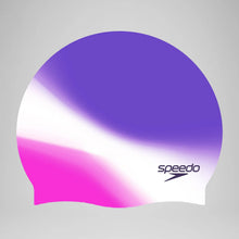 Load image into Gallery viewer, SPEEDO SENIOR MULTI COLOUR SILCONE CAP PINK
