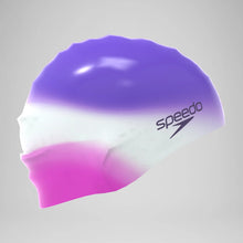 Load image into Gallery viewer, SPEEDO SENIOR MULTI COLOUR SILCONE CAP PINK