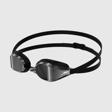 Load image into Gallery viewer, SPEEDO SENIOR FASTSKIN SPEEDSOCKET 2 MIRROR GOGGLE BLACK/SILVER