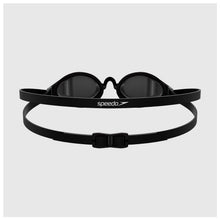 Load image into Gallery viewer, SPEEDO SENIOR FASTSKIN SPEEDSOCKET 2 MIRROR GOGGLE BLACK/SILVER