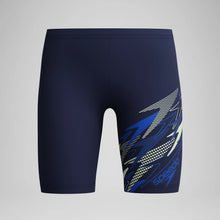 Load image into Gallery viewer, SPEEDO BOYS MEDLEY LOGO JAMMER NAVY/BLUE