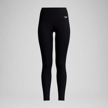 Load image into Gallery viewer, SPEEDO WOMENS ENDURANCE+ MODESTY SWIM LEGGINGS BLACK