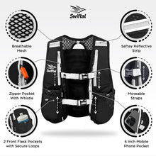 Load image into Gallery viewer, SWIFTAL RUN VEST JACKET ADJUSTABLE