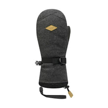 Load image into Gallery viewer, RACER BOREAL 10 JUNIOR SKI MITTS BLACK/GREY