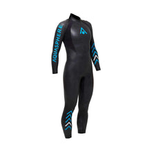 Load image into Gallery viewer, AQUASPHERE WOMENS AQUASKIN FULL SUIT 1.5MM BLACK/BLUE