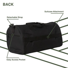 Load image into Gallery viewer, BECMOOR SPORTS DUFFLE BAG BLACK