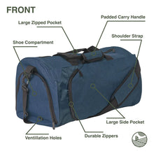 Load image into Gallery viewer, BECMOOR HOLDALL NAVY