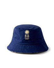 Load image into Gallery viewer, SALTROCK REVERSIBLE BUCKET HAT DARK BLUE