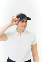 Load image into Gallery viewer, BECMOOR WOMENS VELCRO VISOR NAVY