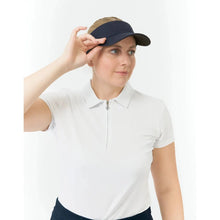 Load image into Gallery viewer, BECMOOR WOMENS VELCRO VISOR NAVY