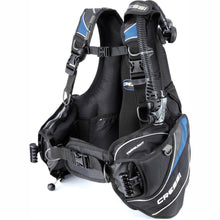 Load image into Gallery viewer, CRESSI TRAVELIGHT BCD BLUE/BLACK