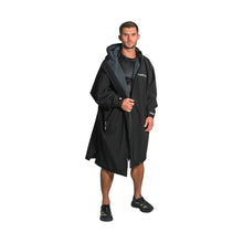 Load image into Gallery viewer, TWO BARE FEET ADULT CORE CHANGING ROBE BLACK/CHARCOAL