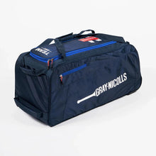Load image into Gallery viewer, GRAY NICOLLS TEAM 250 WHEELIE BAG NAVY