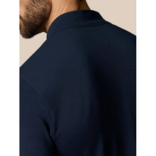 Load image into Gallery viewer, CASTORE MENS 1/4 ZIP LONG SLEEVE TOP MIDNIGHT NAVY/WHITE