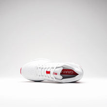 Load image into Gallery viewer, GRAY NICOLLS SENIOR VELOCITY 5.0 CRICKET SPIKES WHITE/RED