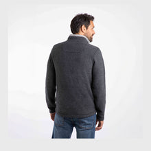 Load image into Gallery viewer, WEIRD FISH MENS SHIRES FULL ZIP FLEECE WASHED BLACK