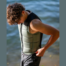 Load image into Gallery viewer, FOLLOW SECTION MENS IMPACT VEST GREEN/BLACK