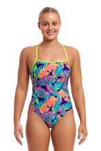 Load image into Gallery viewer, FUNKITA LADIES DIAMOND SECURE SWIM SUIT ONEPIECE LEAVING TODAY(PERIOD PROOF)