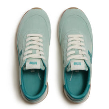 Load image into Gallery viewer, FITFLOP RETRO-Q FF FABRIC/SUEDE SNEAKERS MINT