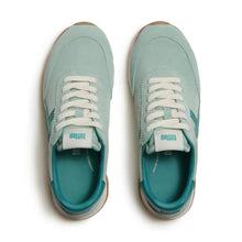 Load image into Gallery viewer, FITFLOP RETRO-Q FF FABRIC/SUEDE SNEAKERS MINT