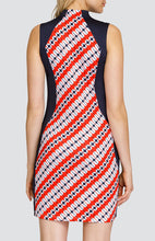 Load image into Gallery viewer, TAIL COVE LADIES DRESS NOTCHED COLLAR GALLERIA GEO