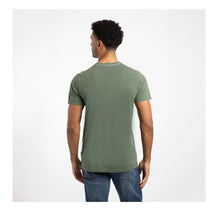 Load image into Gallery viewer, WEIRD FISH MENS DOUBLE FISH ECO GRAPHIC TEE DEEP LICHEN GREEN