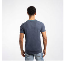 Load image into Gallery viewer, WEIRD FISH MENS DOUBLE FISH ECO GRAPHIC TEE NAVY