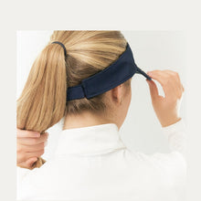 Load image into Gallery viewer, LADIES SURPRIZESHOP ADJUSTABLE VELCRO VISOR WITH BALL MARKER NAVY