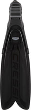 Load image into Gallery viewer, CRESSI GARA TURBO FLEX FREE DIVE FINS BLACK