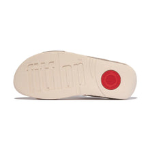 Load image into Gallery viewer, FITFLOP LULU MULTI-TONAL GLITTER SLIDES PLATINO/SILVER