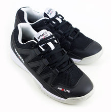 Load image into Gallery viewer, KARAKAL PROLITE CLASSIC BLACK COURT SHOES