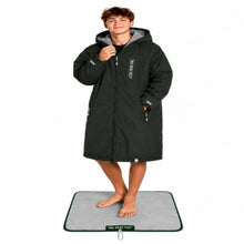 Load image into Gallery viewer, TWO BAREFEET JUNIOR CHANGE ROBE & MAT KHAKI/GREY