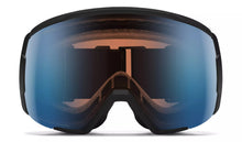 Load image into Gallery viewer, SMITH ADULT PROXY SKI GOGGLE BLACK BLUE MIRROR CHROMAPOP LENS S1-S3