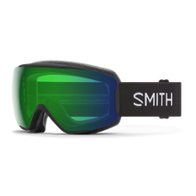 Load image into Gallery viewer, SMITH ADULT MOMENT SMALL FIT SKI GOGGLE BLACK GREEN S2