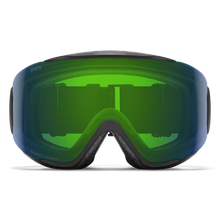 Load image into Gallery viewer, SMITH ADULT MOMENT SMALL FIT SKI GOGGLE BLACK GREEN S2