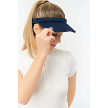 Load image into Gallery viewer, SURPRIZE SHOP CLIP LADIES VISOR WITH MAGNETIC BALL MARKER NAVY