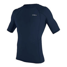 Load image into Gallery viewer, ONEILL MENS BASIC SKIN SHORT SLEEVE RASH GUARD NAVY