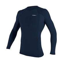 Load image into Gallery viewer, ONEILL MENS BASIC SKIN LONG SLEEVE RASH GUARD NAVY