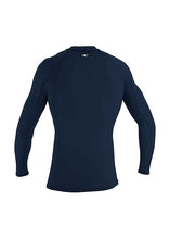 Load image into Gallery viewer, ONEILL MENS BASIC SKIN LONG SLEEVE RASH GUARD NAVY