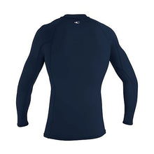 Load image into Gallery viewer, ONEILL MENS BASIC SKIN LONG SLEEVE RASH GUARD NAVY