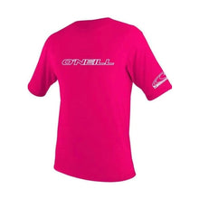 Load image into Gallery viewer, ONEILL YOUTH BASIC SKIN RASH GUARD WATERMELON PINK