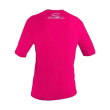 Load image into Gallery viewer, ONEILL YOUTH BASIC SKIN RASH GUARD WATERMELON PINK